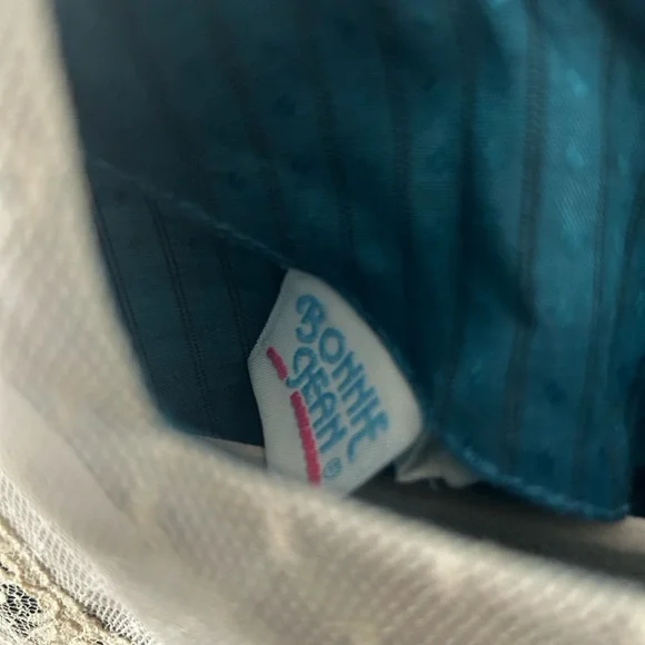 Bonnie Jean Vintage 80s Kid Dress with Lace Collar - Picture 5 of 10